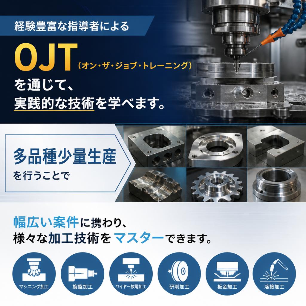 成長を支える充実した教育体制